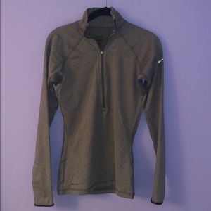 Gray Nike Quarter-Zip